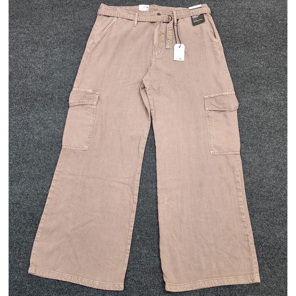 Levi's Womens 32x32 Brown Baggy Dad Cargo Pants Non Stretch Gorpcore Y2k NEW